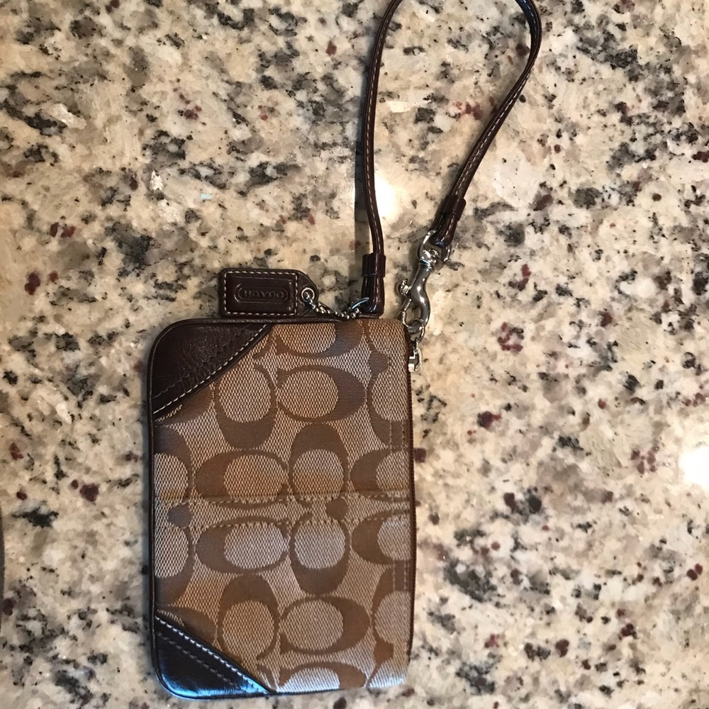 Coach wristlet